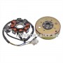 STATOR VOLANT ALLUMAGE GY6 4T 125CC KYMCO AGILITY NECO BAOTIAN SCOOTER CHINOIS