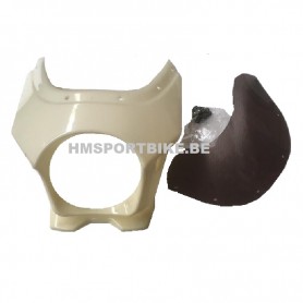 BULLE DE PHARE SAUTE VENT MOTO CAFE RACER SCRAMBLER ARCHIVE BULLIT BRIXTON