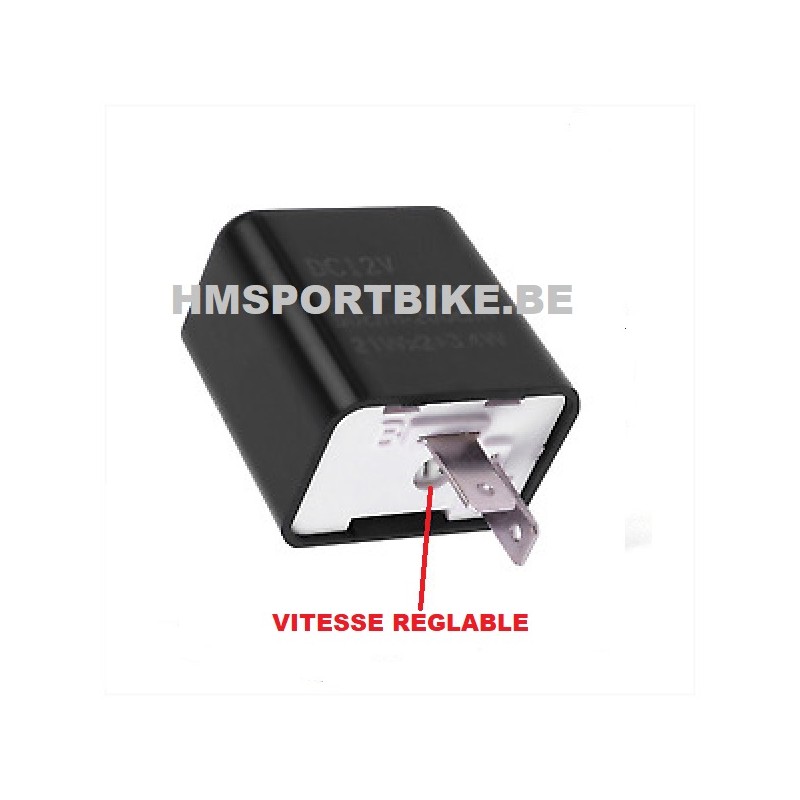 Centrale Clignotante Réglable à LED Pour Moto/Scooter - Compatible Derbi, T-Max, 125cc - Neuf