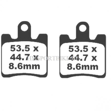 PLAQUETTES DE FREIN KEVLAR RM KAWASAKI / SUZUKI / SYM