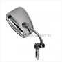 RETROVISEUR CLASSIC CHROME EMBOUT DE GUIDON VESPA DAX MONKEY SCOOTER MOTO