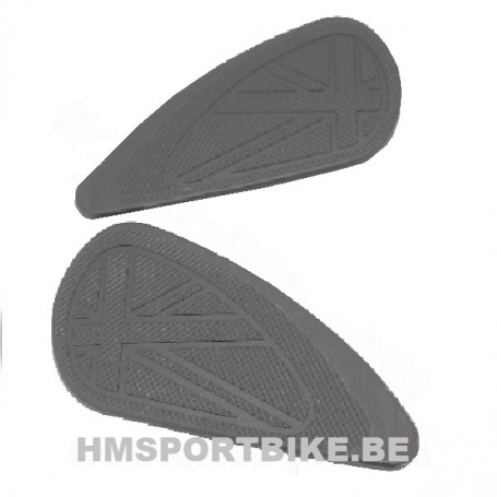 CAOUTCHOUC PAD DE PROTECTION DE RESERVOIR DRAPEAUX ANGLAIS ARCHIVE BULLIT MASH CAFE RACER