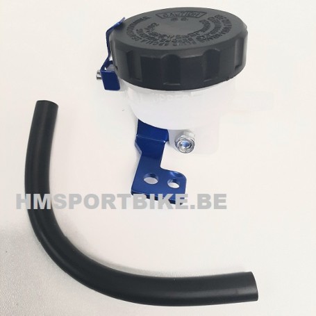 GODETS FREIN PLASTIC SUPPORT ALU BLEU MOTO SCOOTER CAFE RACER DAX MONKEY SKYTEAM CITY