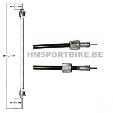 CABLE DE COMPTEUR PEUGEOT FOX LUXE TOMOS A3 A35 S25