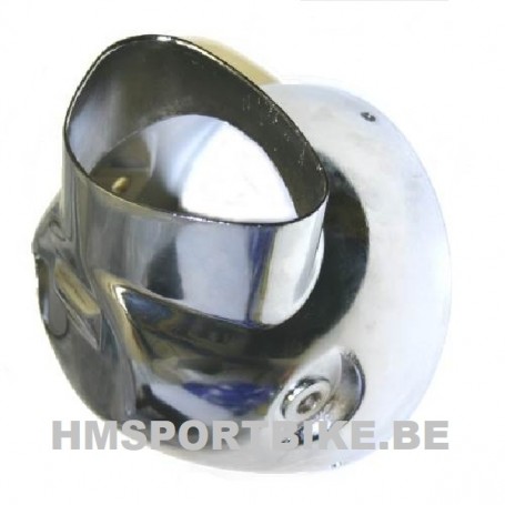 GLOBE COQUE DE PHARE METAL CHROME DAX SKYTEAM ZHENHUA JINCHENG TNT CITY