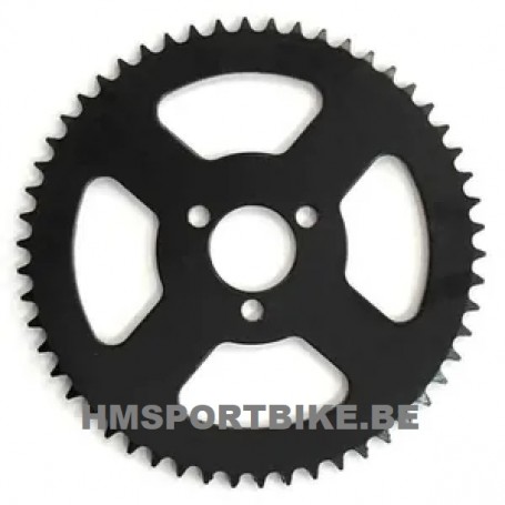 PIGNON COURONNE ARRIERE POCKET-BIKE 62 DENTS 25H POCKET CROSS MINI MOTO