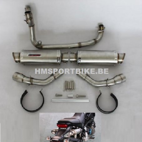ECHAPPEMENT 4T BAS GP1 TWIN KEPSPEED HONDA MSX GROM