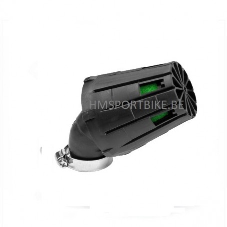 FILTRE A AIR CARENZI TYPE KN Ø28/35 45° ADJUSTABLE R-EVO2