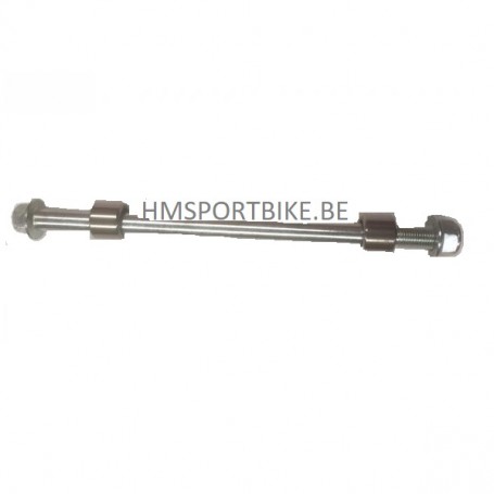 AXE DE ROUE 12MM 230MM POUR BRAS OSCILLANT KEEPSPEED ECROU M12