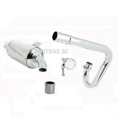 ECHAPPEMENT 4T HAUT CHROME RACING HONDA MONKEY Z50A ZHENHUA