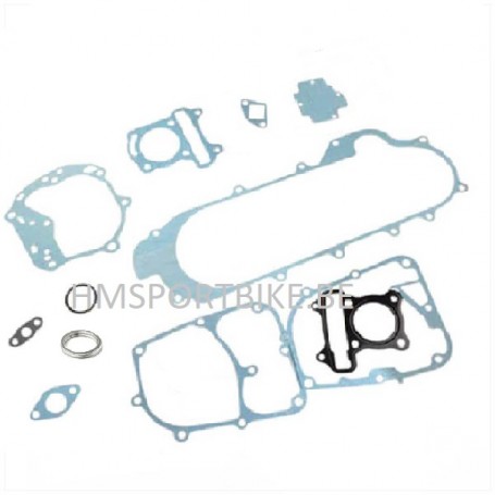 POCHETTE DE JOINTS COMPLETE MOTEUR GY6 50cc NECO KYMCO PEUGEOT V-CLIC  SYM TNT ROMA BEELINE 10 POUCES