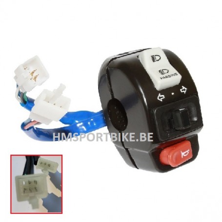 COMMODO GAUCHE COMPLET 4 T KYMCO AGILITY GY6 SCOOTER CHINOIS ET AUTRES