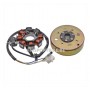 STATOR VOLANT ALLUMAGE GY6 4T 50CC KYMCO AGILITY NECO BAOTIAN SCOOTER CHINOIS