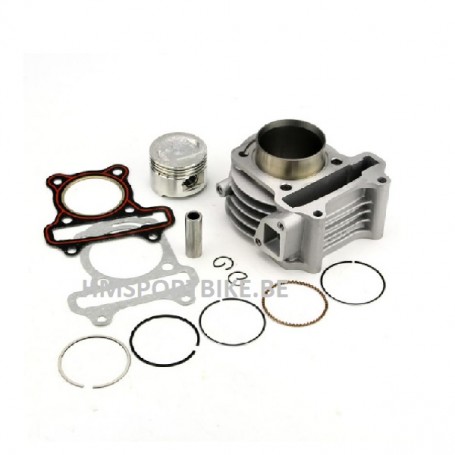 CYLINDRE PISTON SEGMENTS  GY6 44MM 70cc 4TEMPS KYMCO / PEUGEOT / BEELINE / BAOTIAN