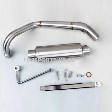 ECHAPPEMENT 4T BAS INOX POLI LEO VINCE DAX ST CT MONKEY SKYTEAM TNT CITY JINCHENG