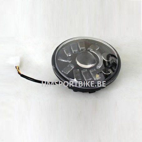 OPTIQUE PHARE LED DAX ZHENHUA TNT CITY SKYTEAM BEATI BULLIT HERITAGE 130MM