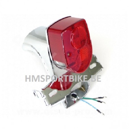 SUPPORT + FEU ARRIERE CHROME TYPE ORIGINE DAX ZHENHUA TNT CITY SKYTEAM