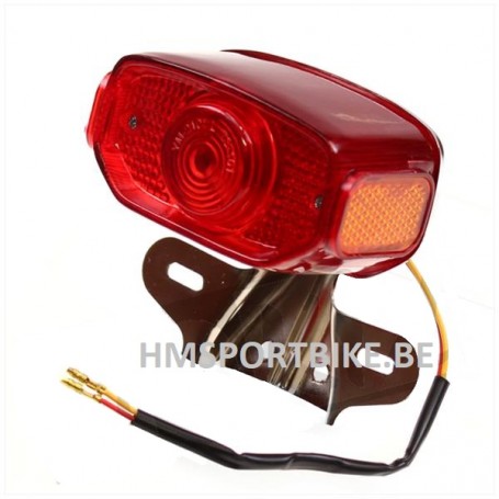 FEU ARRIERE AVEC SUPORT YAMAHA FS1 / MOTO /  OLDTIMER / ANCETRES