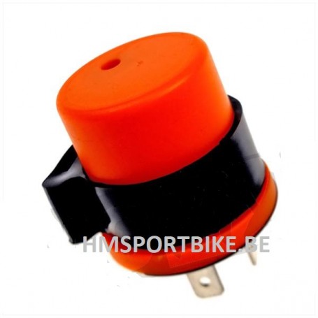 RELAIS BOITE CLIGNOTANTE 2 BROCHES 12V YAMAHA AEROX BOOSTER NITRO AVEC BUZZER APRES 2004 MOTO SCOOTER