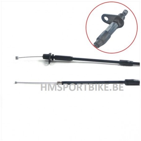 CABLE DE GAZ ACCELERATEUR YAMAHA NITRO / AEROX (CABLE + GAINE)