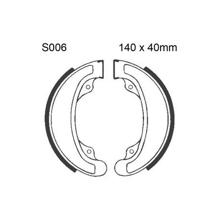 PATINS DE FREIN HONDA 140 X 40mm