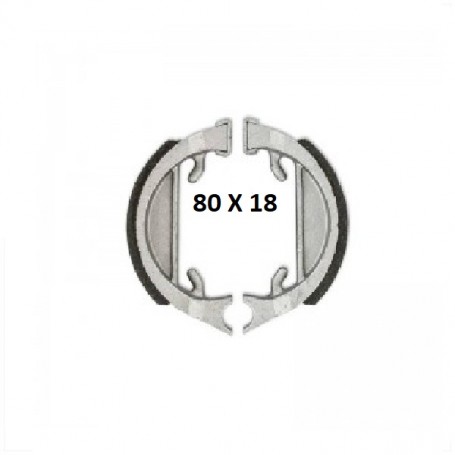 PATINS DE FREIN PEUGEOT 103 PUCH MAXI HONDA CAMINO 80 X 18