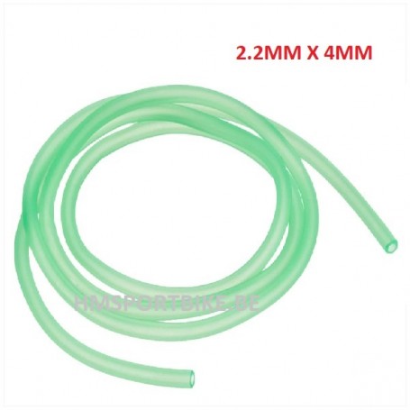 DURITE HUILE 2.2 X 4 MM TRANSPARENT 1M MOTEUR 2T SCOOTER MOTO