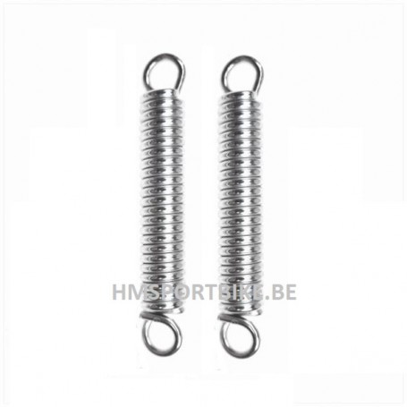 RESSORTS ECHAPPEMENT 63MM CHROME DAX MONKEY SCOOTER MOTO