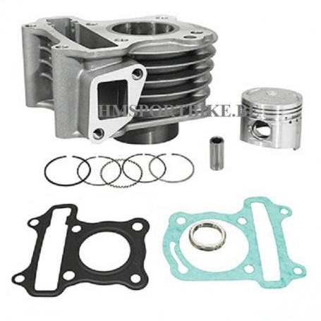 CYLINDRE PISTON SEGMENTS  GY6 39MM 49cc 4TEMPS KYMCO / PEUGEOT / BEELINE / BAOTIAN