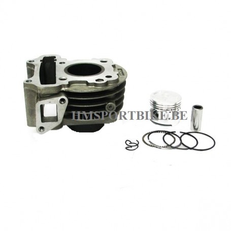 CYLINDRE PISTON SEGMENTS CHI 4T GY6 ALU 39mm RMS KYMCO AGILITY / SUPER 8 / FILLY / CARRY