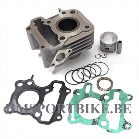 CYLINDRE PISTON SEGMENTS SYM MIO / ORBIT 2 / SYMPHONY / PEUGEOT TWEET / VIVACITY 4T
