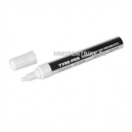 PEINTURE STICK BLANC POUR LETTRE S PNEUS 7ML