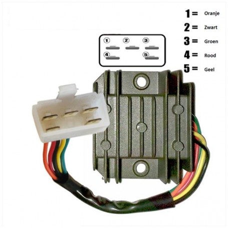 REGULATEUR STABILISATEUR TENSION 12V KYMCO S8 LIKE PEOPLE 50 cc 125cc