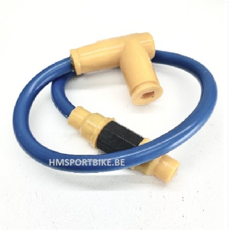 CAPUCHON DE BOUGIE DEPARASITEUR + CABLE 8.8MM SPLITFIRE ROYAL ENFIELD MOTO