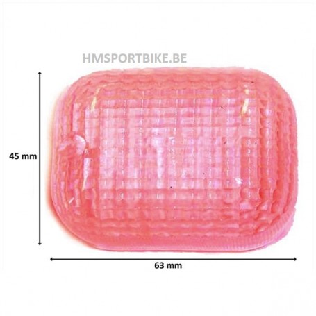 COIFFE CLIGNOTANT ORANGE PEUGEOT FOX AVANT ET ARRIERE ITALJET DRAGSTER / TOMOS FLEXER / RIEJU OT / F12