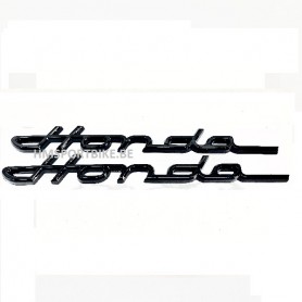 STICKERS BADGE DE POUTRE TYPE HONDA S800 NOIR