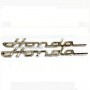 STICKERS BADGE DE POUTRE TYPE HONDA S800 DORE