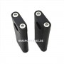 PONTET DE GUIDON ALU CNC NOIR 100 MM DAX MONKEY SKYTEAM MOTO