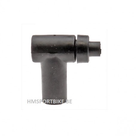 CAPUCHON DE BOUGIE DEPARASITEUR SILICONE 2T  INCLINAISON 90°