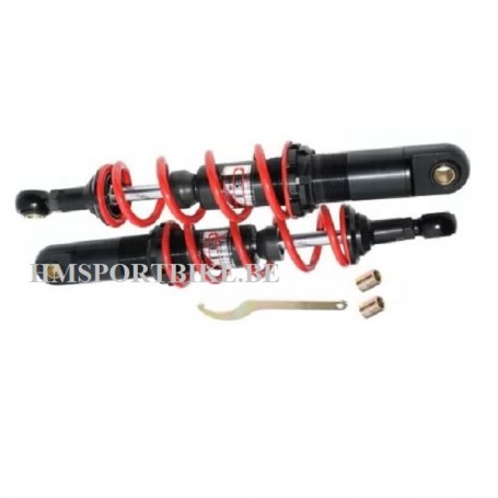 AMORTISSEURS ROUGE REGLABLE 6 SPIRES 330MM DAX / SKYTEAM / ZHENHUA / JINCHENG / BULLIT  / BRIXTON