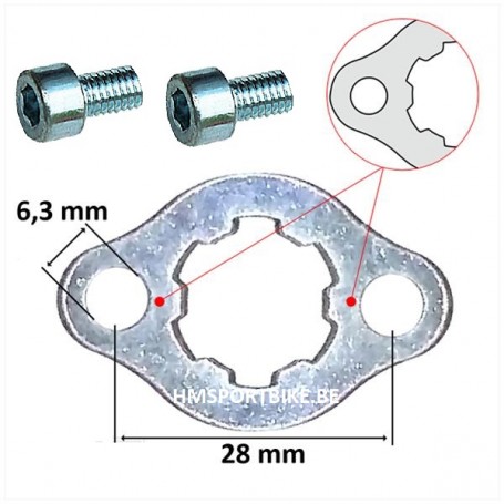 CLIPS PIGNON AVANT HONDA DAX SKYTEAM DERBI