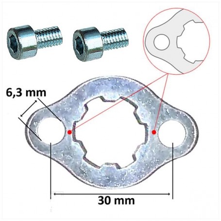 CLIPS PIGNON AVANT HONDA DAX SKYTEAM DERBI NSR MBX