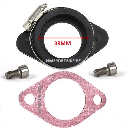 PIPE ADMISSION SOUPLE 32 / 34MM 4T DAX MONKEY YX SKYTEAM LIFAN ZONGSHEN DAYTONA