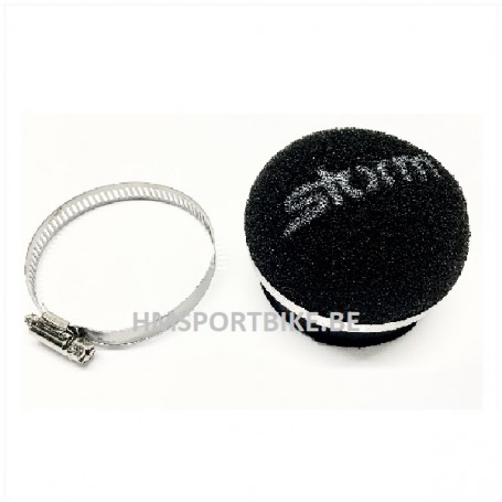 FILTRE A AIR BOULLE SIMPLE MOUSSE STORM 55 MM DAX MONKEY SCOOTER MOTO CROSS ENDURO........
