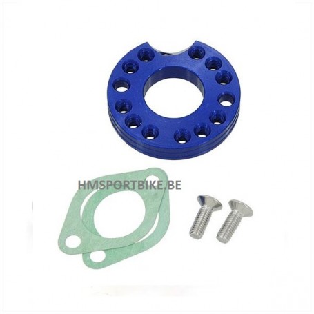 DECENTREUR PIPE ADMISSION 10MM BLEU DAX MONKEY YX SKYTEAM LIFAN ZHENHUA LONCIN