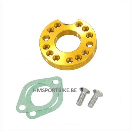 DECENTREUR PIPE ADMISSION 10MM GOLD DAX MONKEY YX SKYTEAM LIFAN ZHENHUA LONCIN