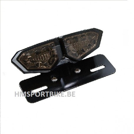 FEU ARRIERE LED FUME SKYTEAM ZHENHUA BEATI TYPE DAX MONKEY MOTO SCOOTER