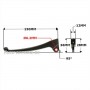 LEVIER GAUCHE ALU NOIR KEEWAY / GENERIC / KSR SIRION