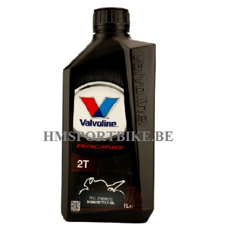 HUILE VALVOLINE 2T DE COURSE DE MOTO (AVEC BEC DE REMPLISSAGE) 1ltr