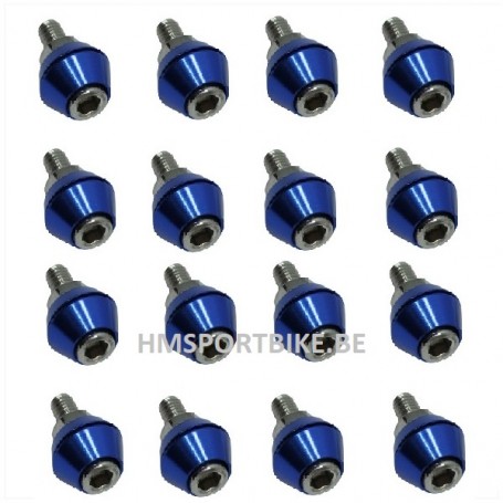 KIT VISSES ECROUS BLUE CNC JANTES FLASQUES KEPSPEED DAX SKYTEAM ZHENHUA JINCHENG BULLIT BLUROC HERITAGE